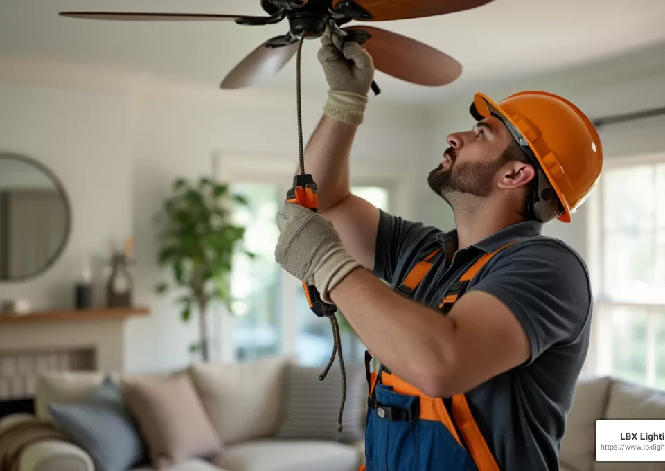 ceiling fan installation houston