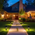 exterior house lights