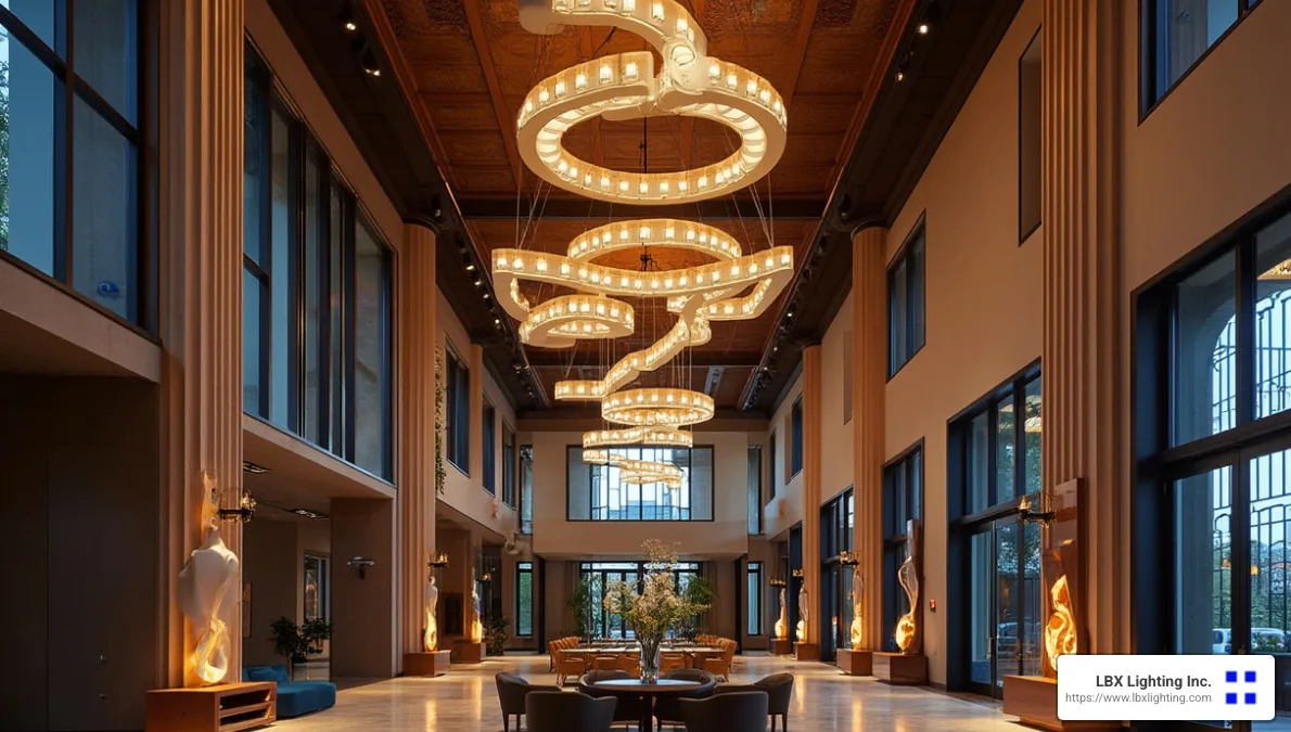 high ceiling lighting solutions