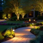 LED landscape lighting Houston