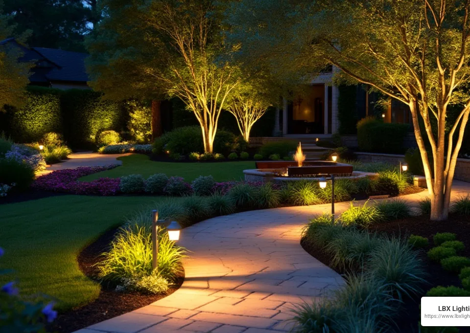 LED landscape lighting Houston