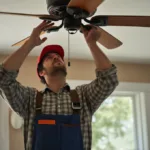 electrician for fan repair near me